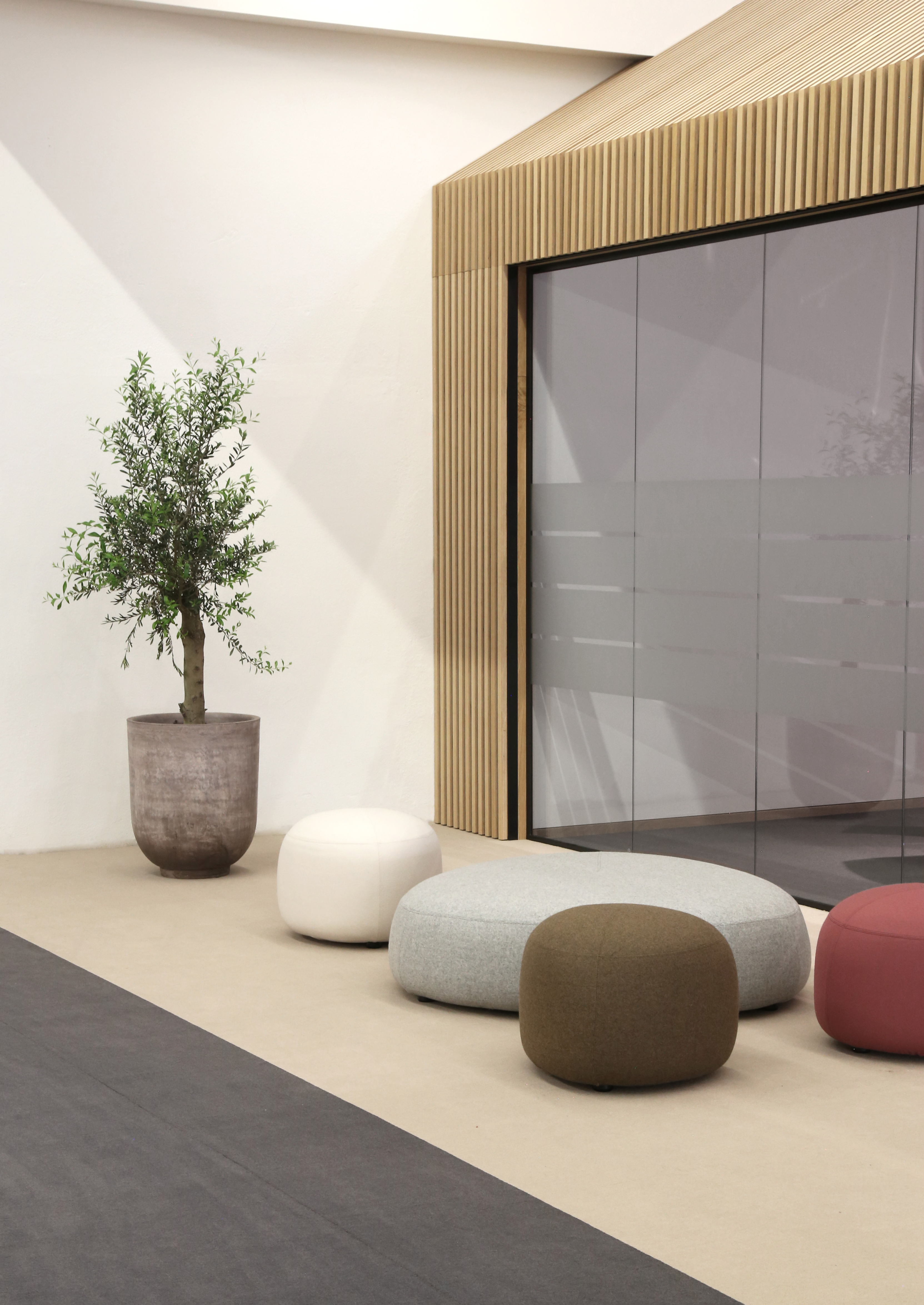 La Palma Kipu Pouf Focus Aalborg Showroom